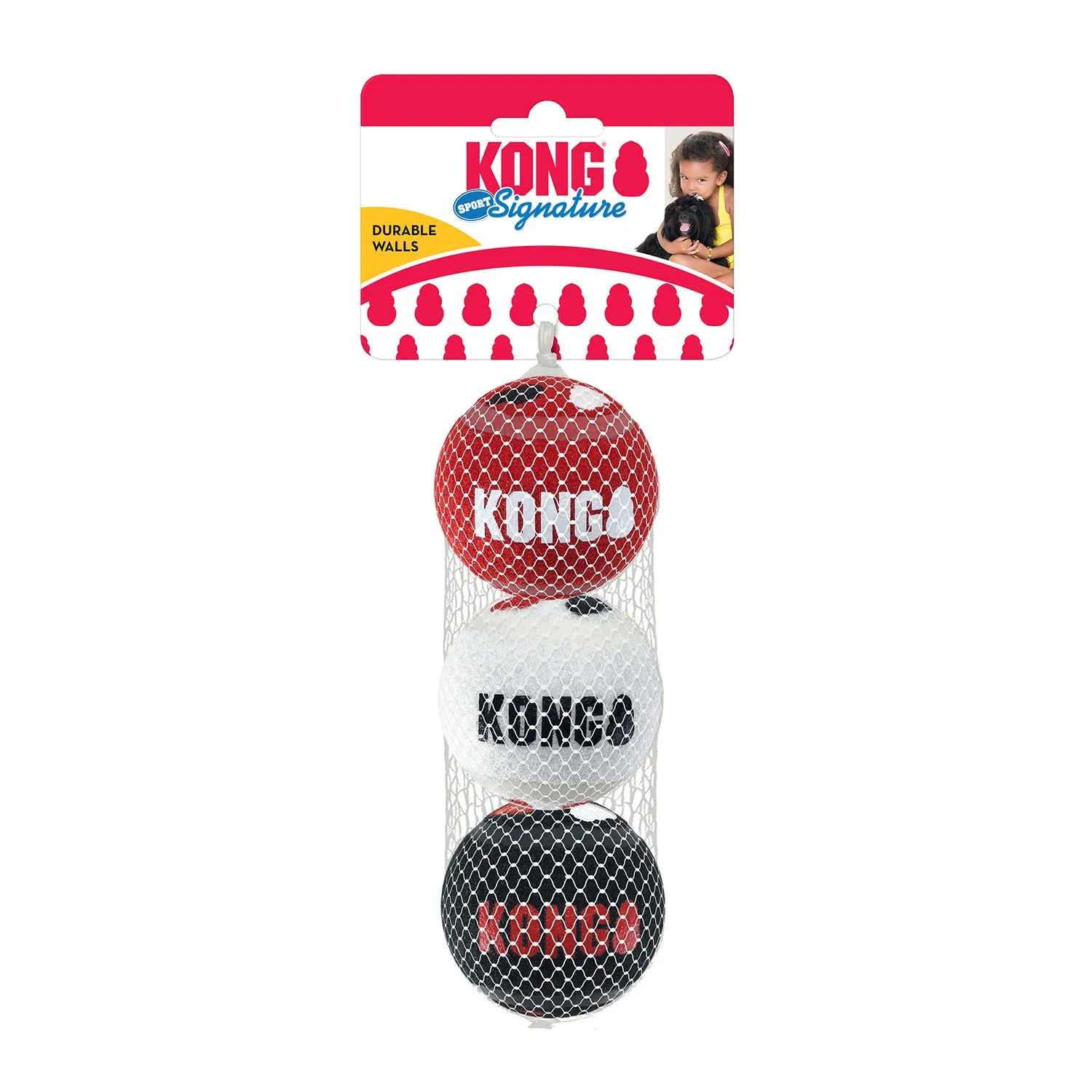 KONG Signature Sport Balls Dog Toy