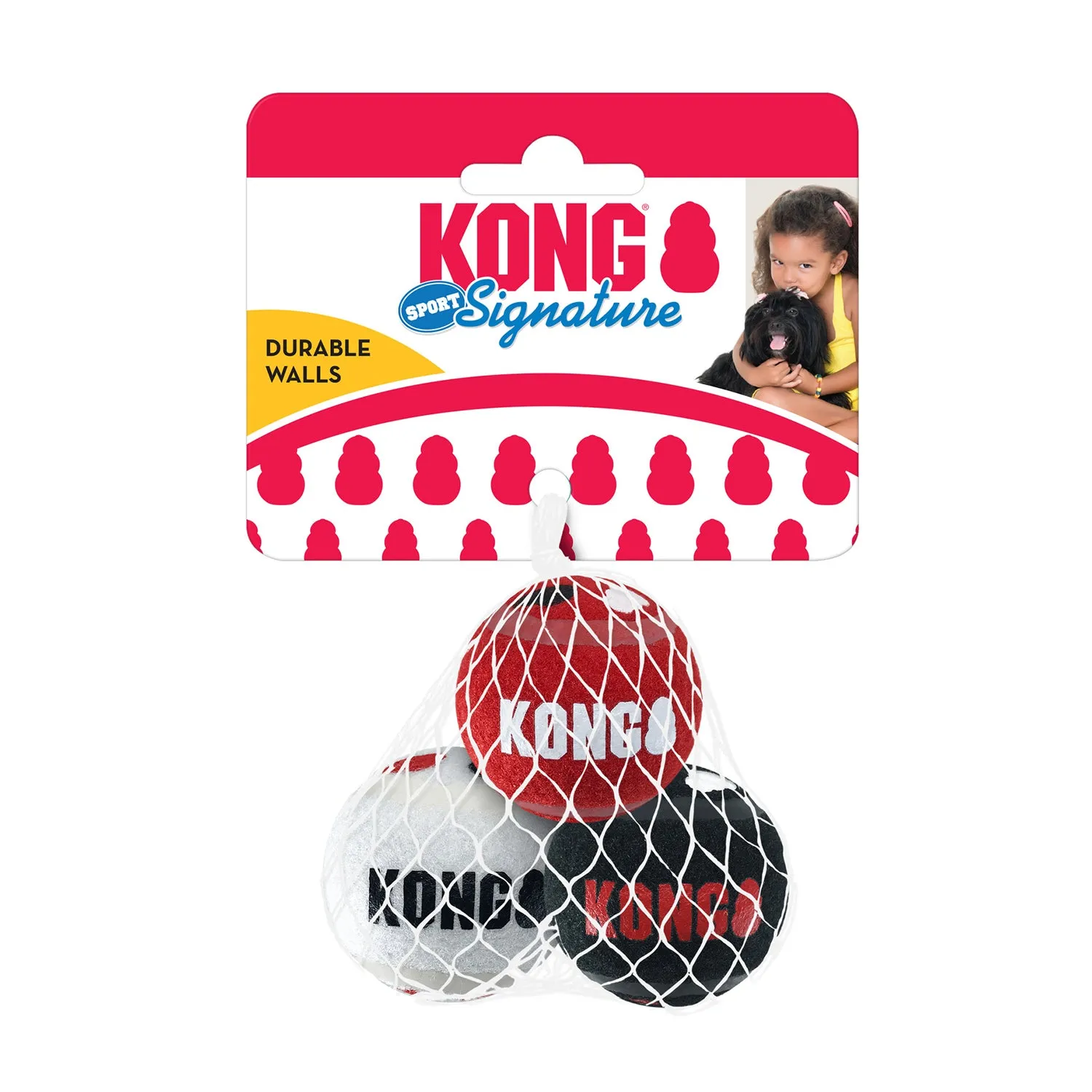 KONG Signature Sport Balls Dog Toy