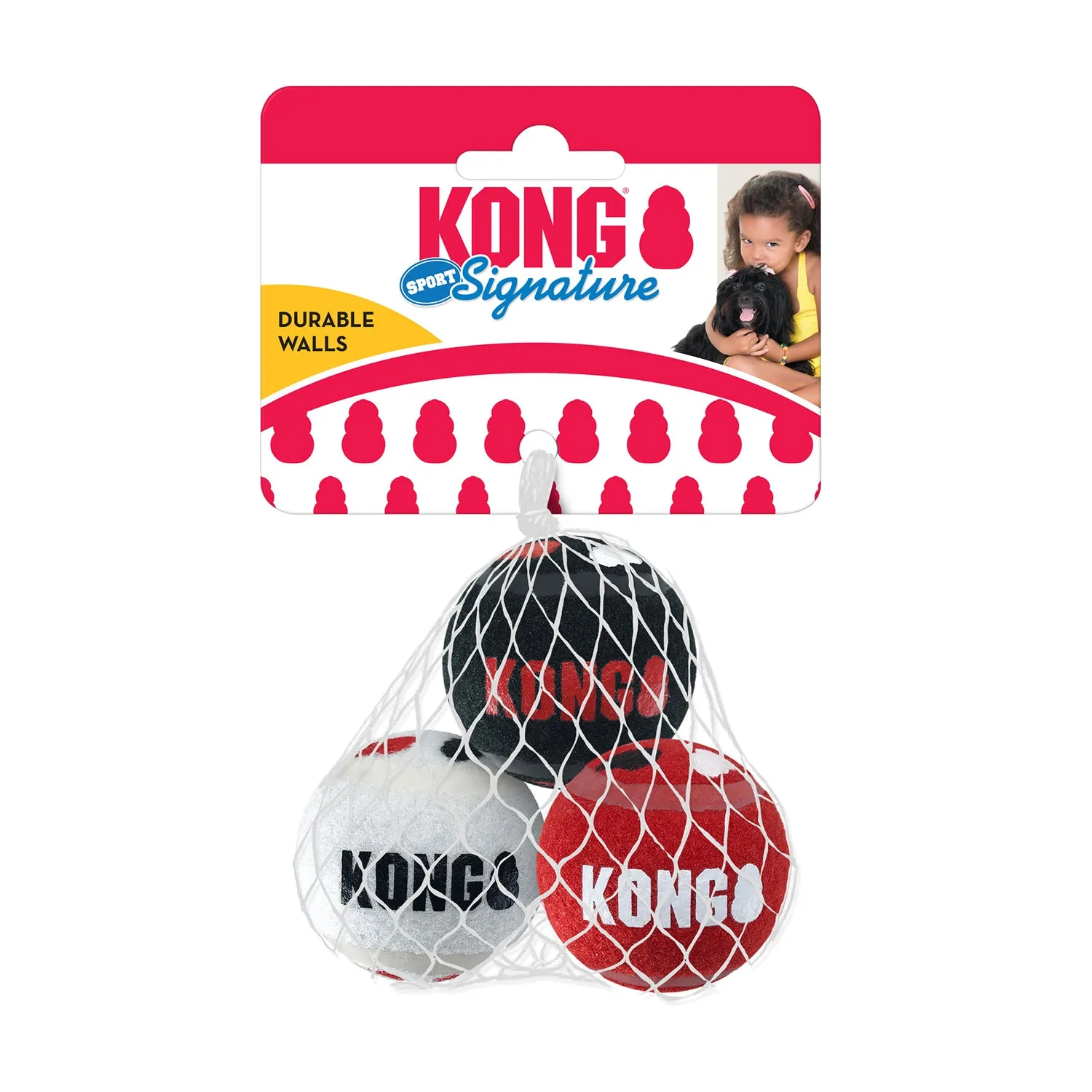 KONG Signature Sport Balls Dog Toy