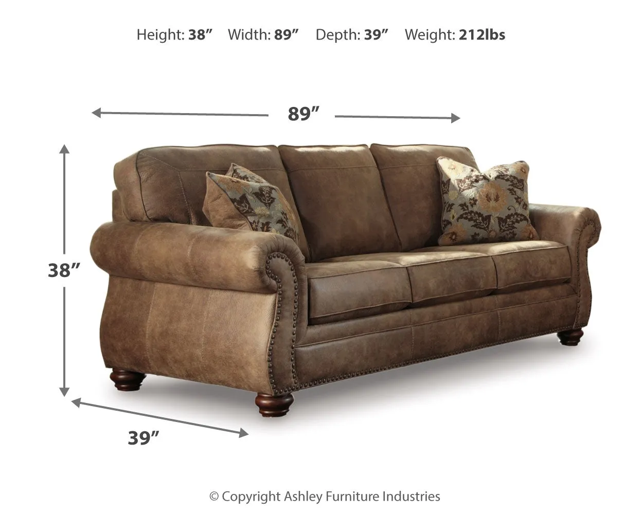 Larkinhurst Earth Queen Sofa Sleeper