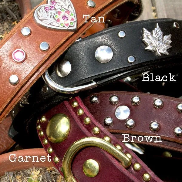 Leather Dog Collar Milan