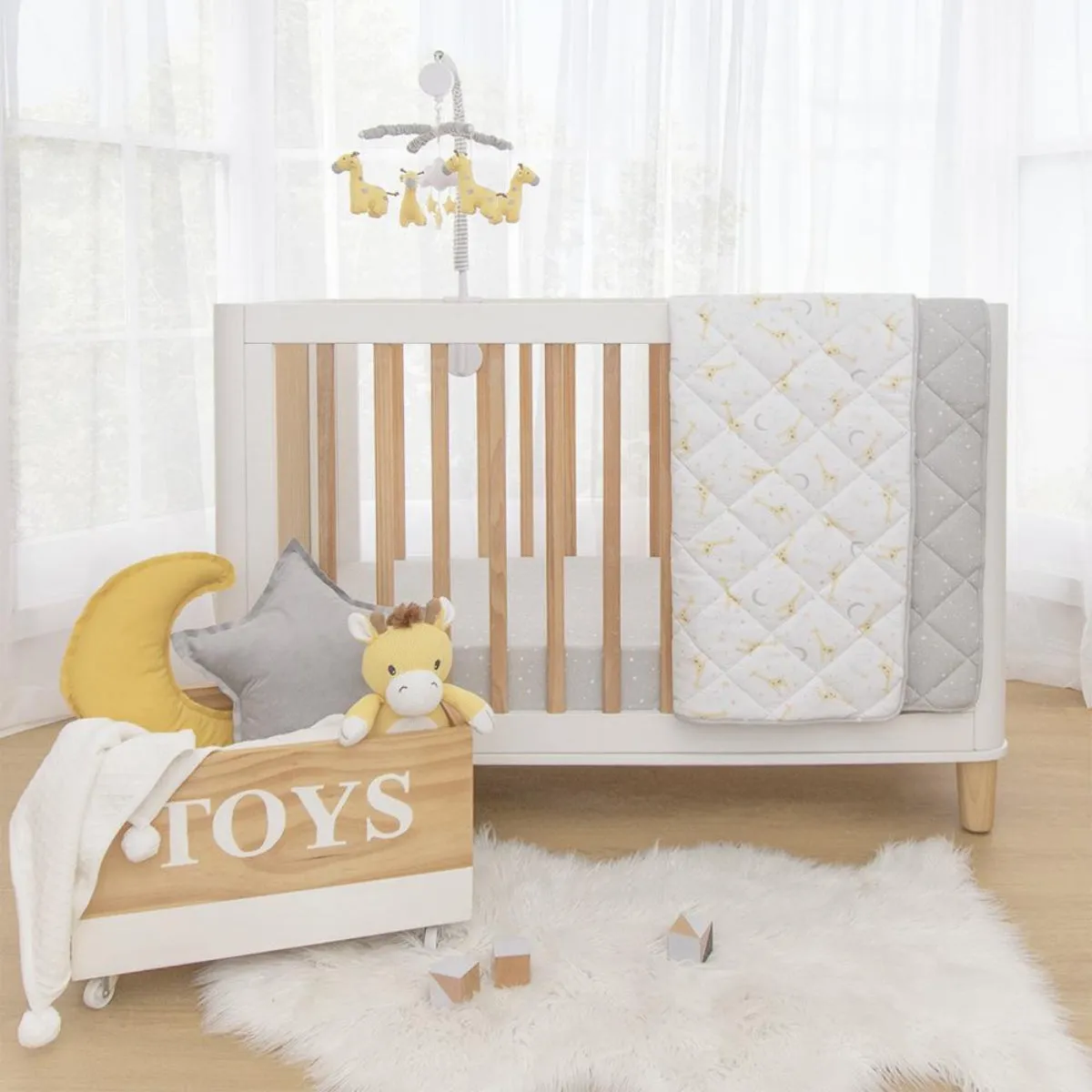 Living Textiles Jersey Cot Comforter