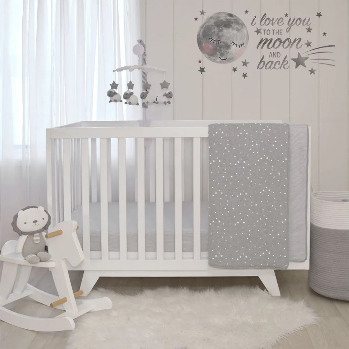 Living Textiles Jersey Cot Comforter