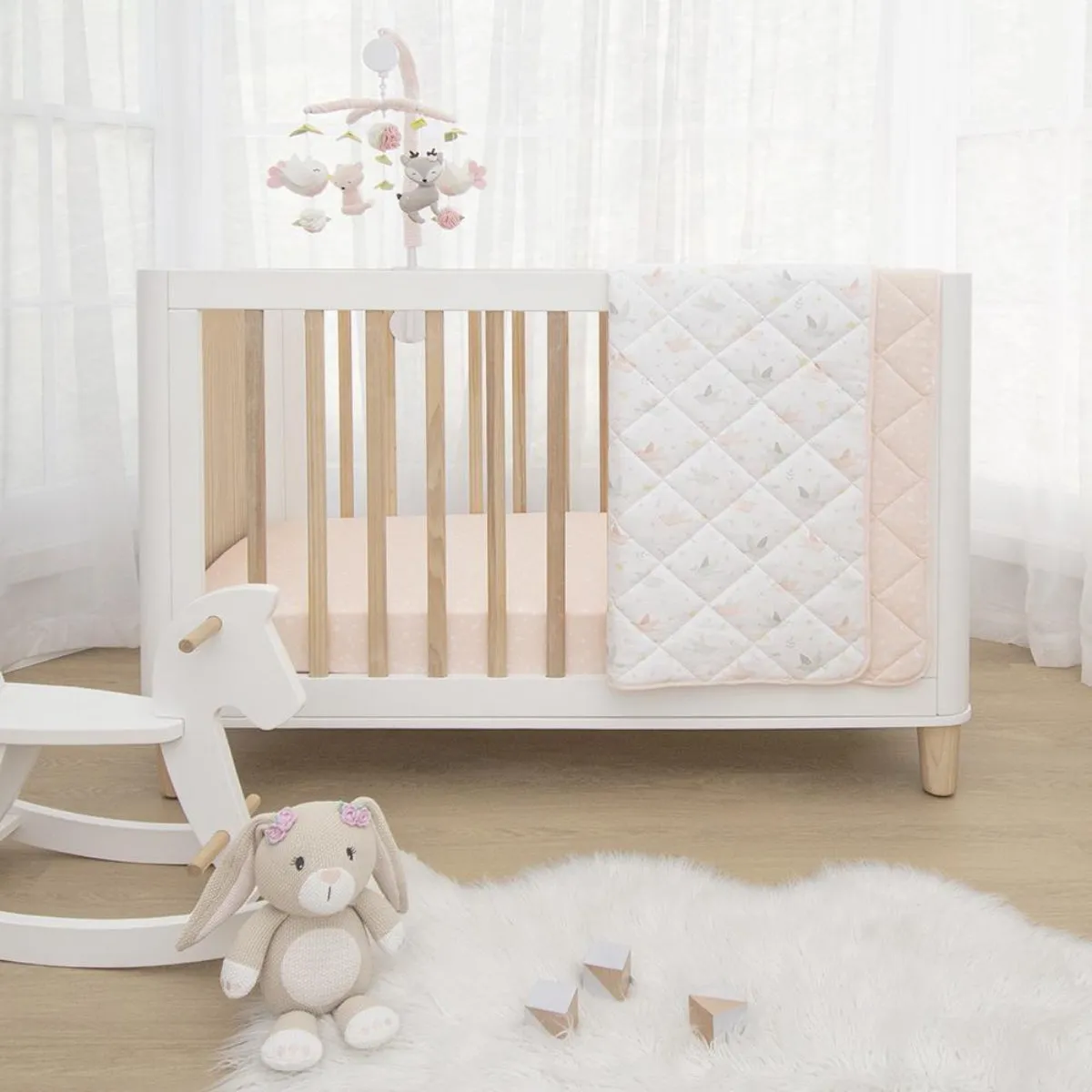 Living Textiles Jersey Cot Comforter