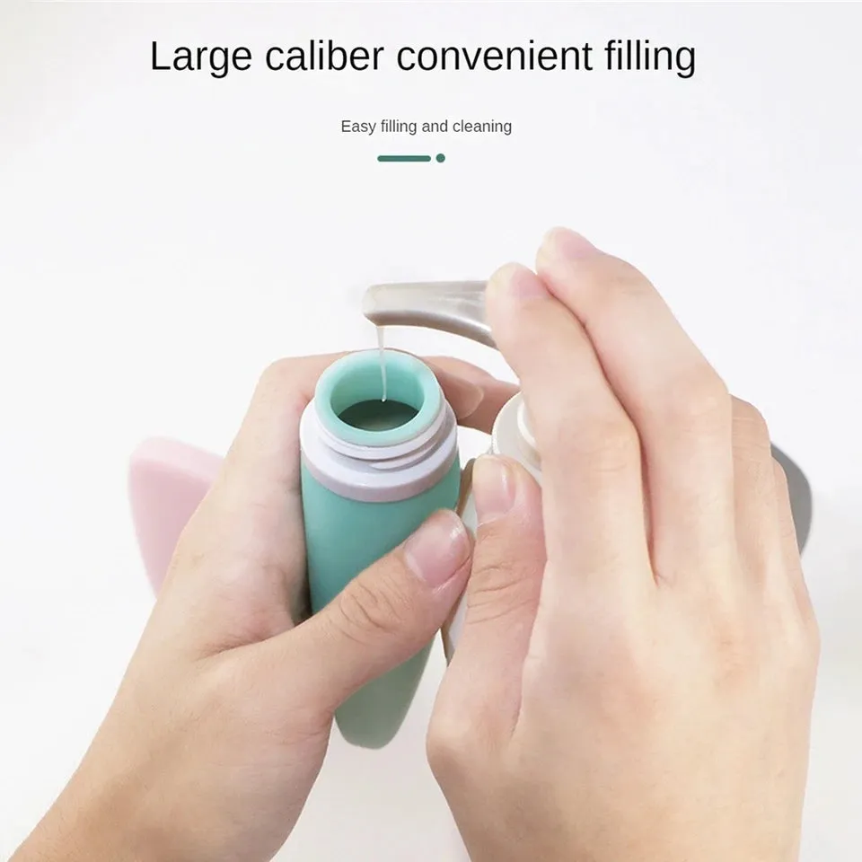 Lotion And Shampoo Silicone Travel Bottle