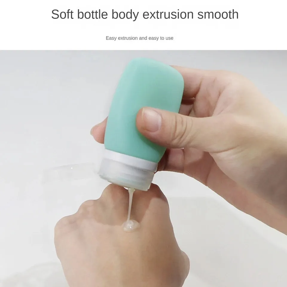 Lotion And Shampoo Silicone Travel Bottle