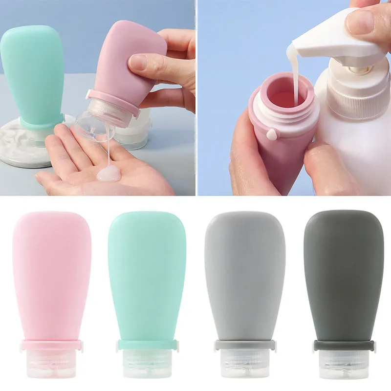 Lotion And Shampoo Silicone Travel Bottle