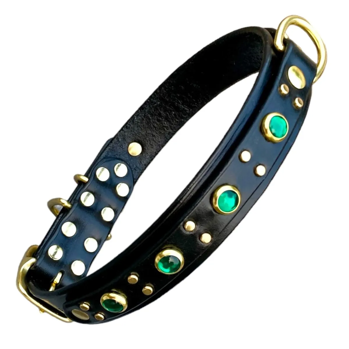 Memphis Leather Dog Collar