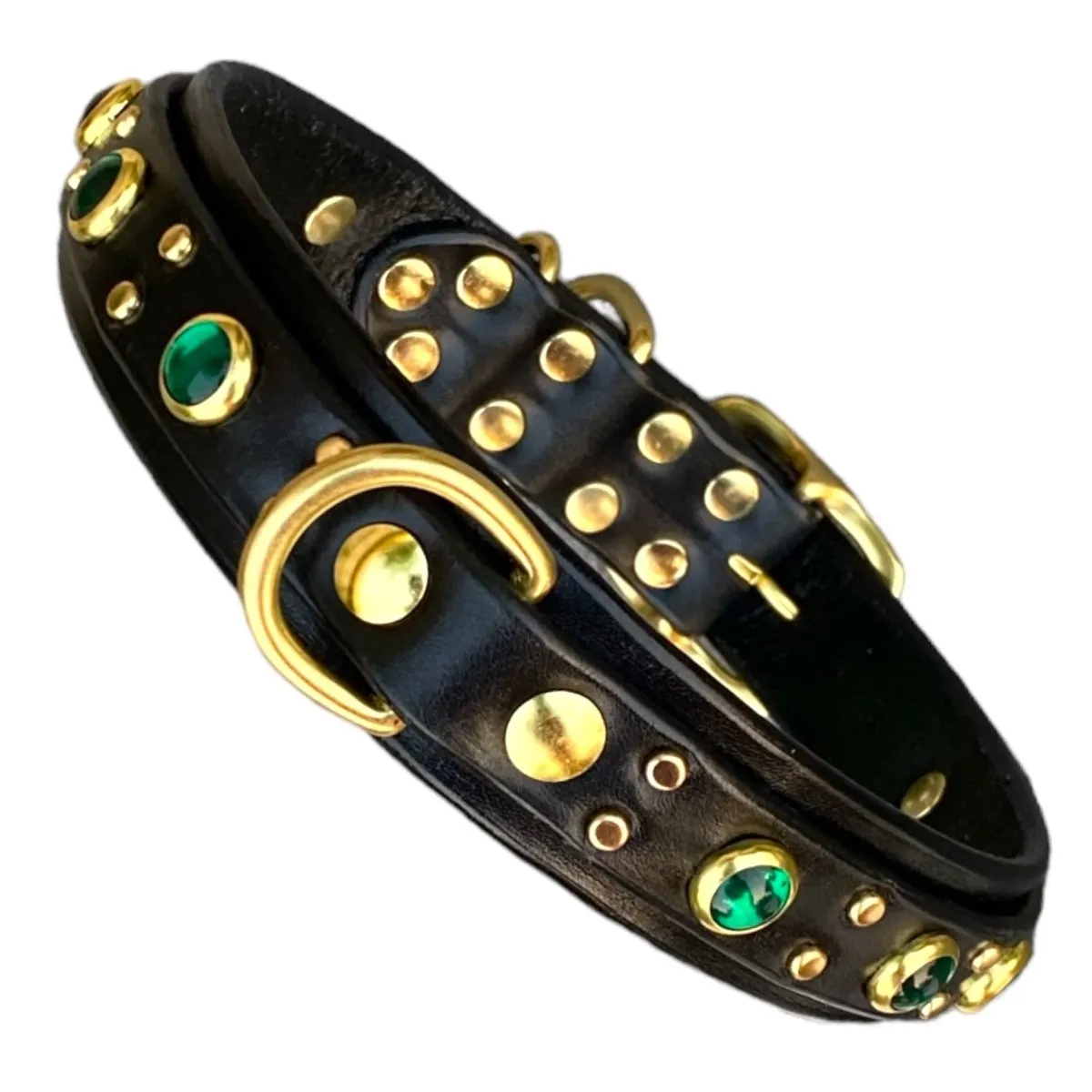 Memphis Leather Dog Collar