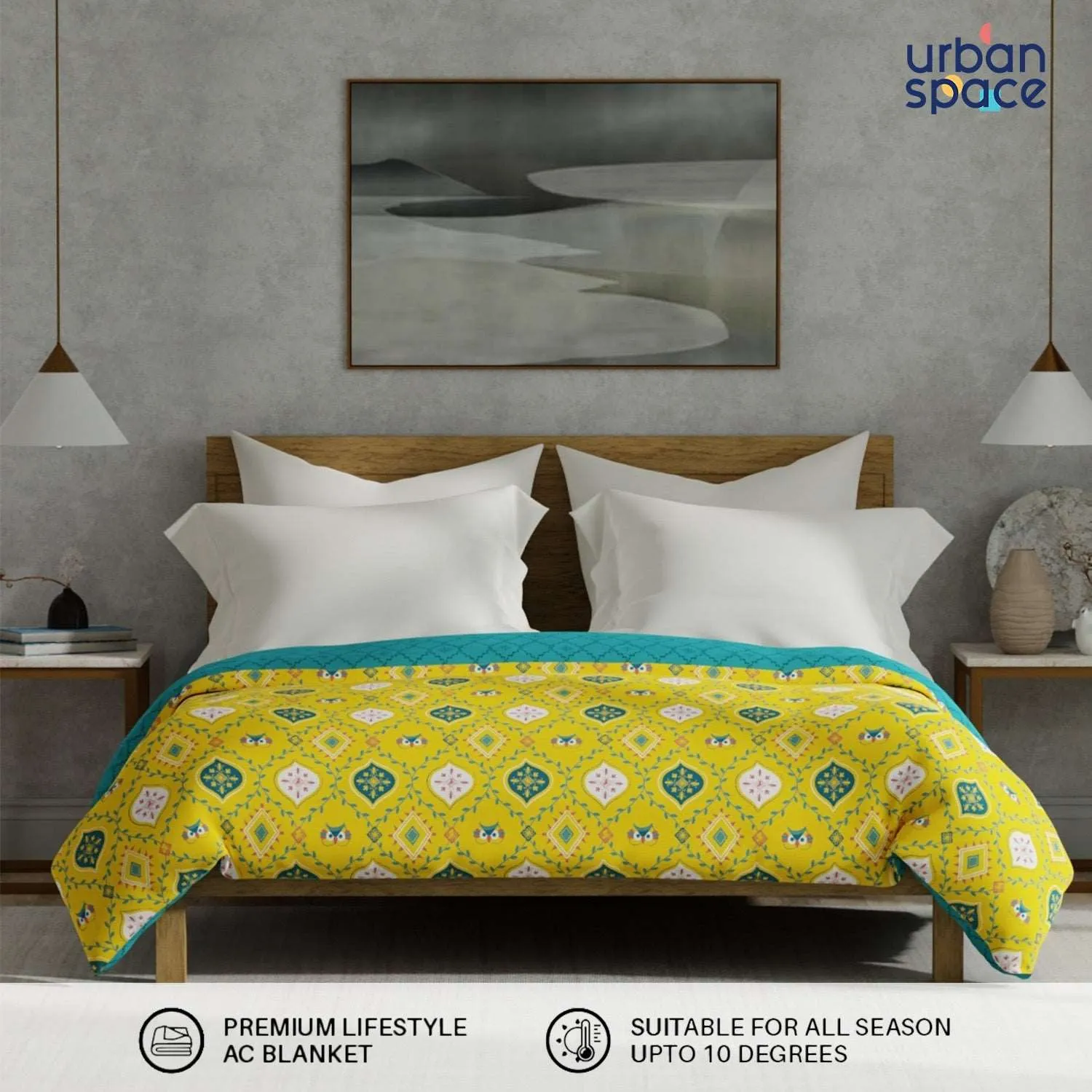 Microfiber 120 GSM All Season AC Blanket / Dohar for bedroom - Japan