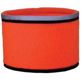 Muttluks MuTTravel ViziNek Reflective Trim Dog Gaiter Orange (Small)