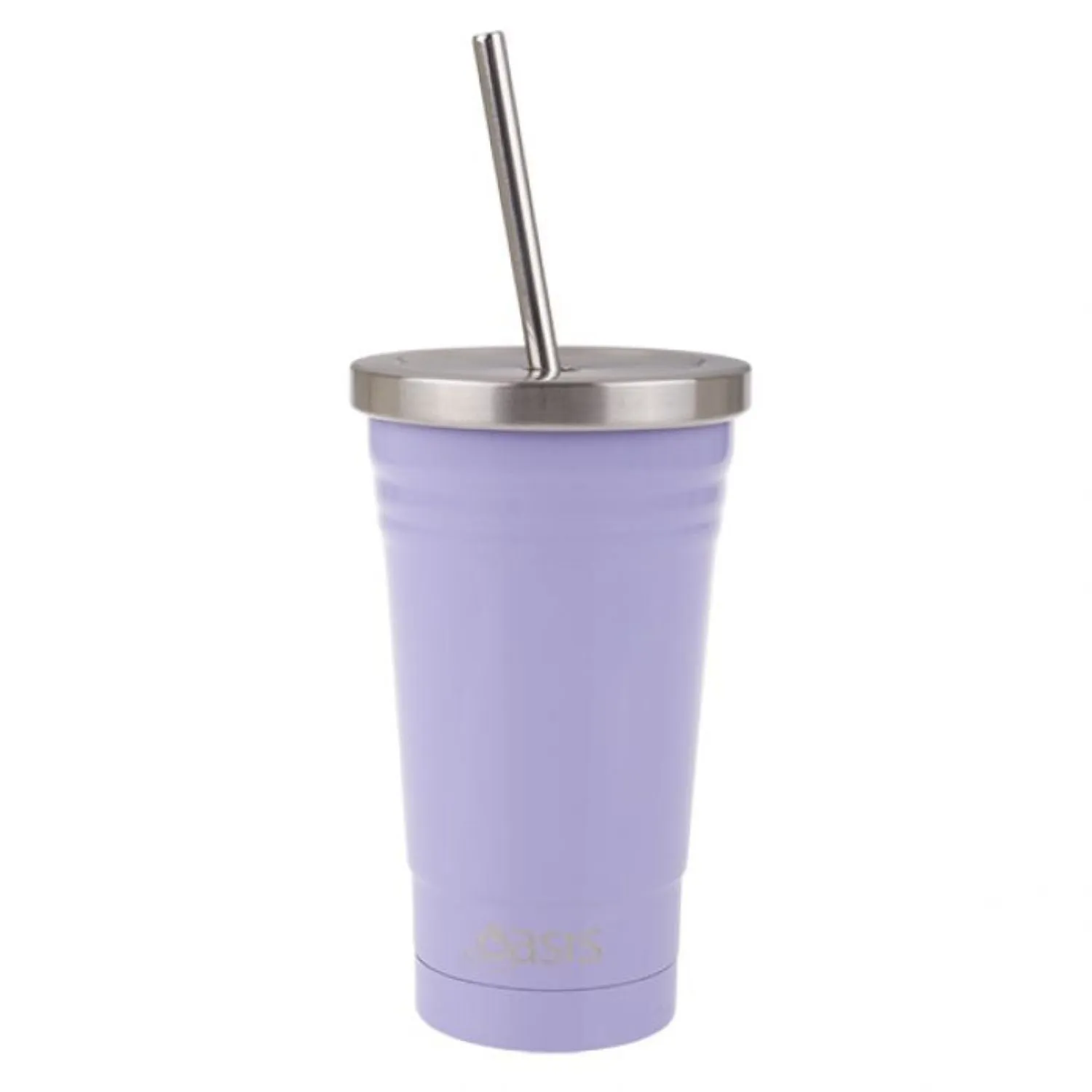 Oasis Stainless Steel Insulated Smoothie Tumbler with Straw 500ml