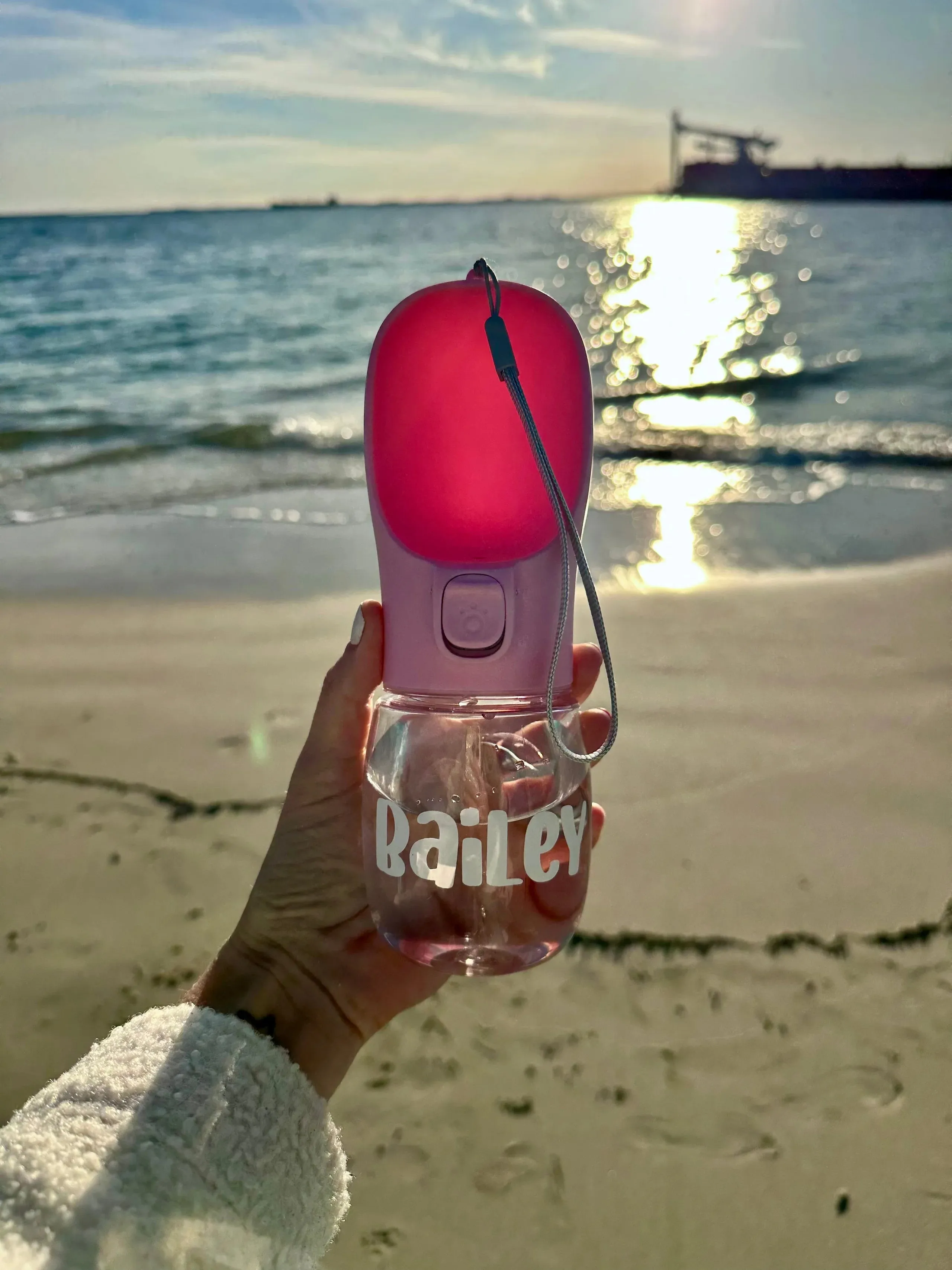 Personalised Pet Portable Water Bottle