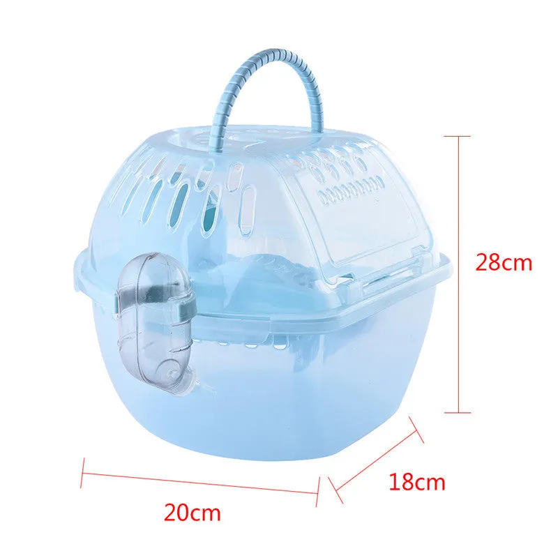 Plastic Transparent Hamster Cage