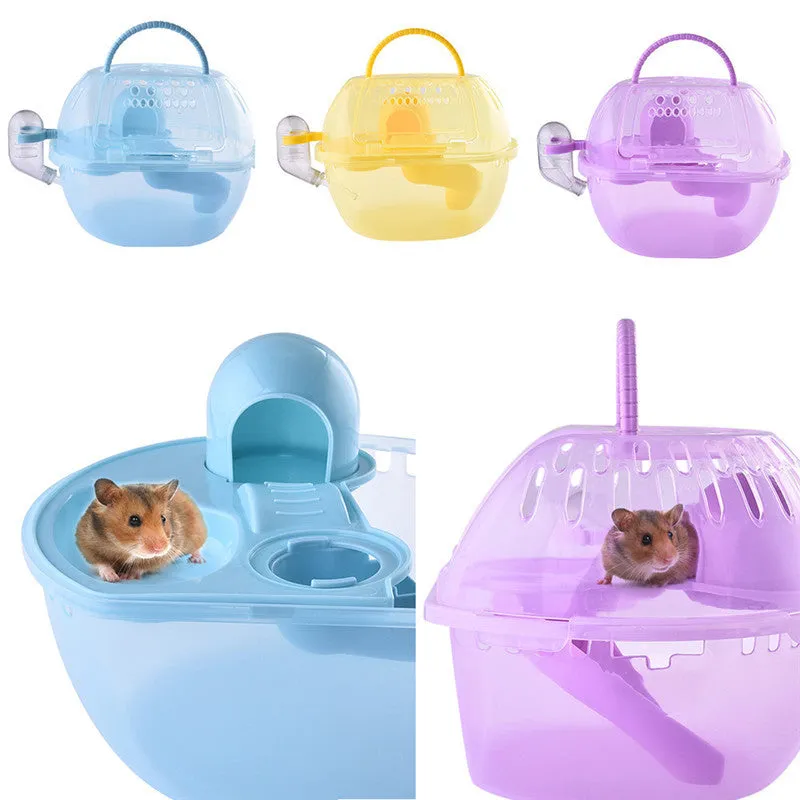 Plastic Transparent Hamster Cage