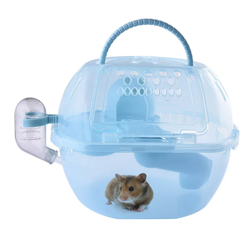 Plastic Transparent Hamster Cage