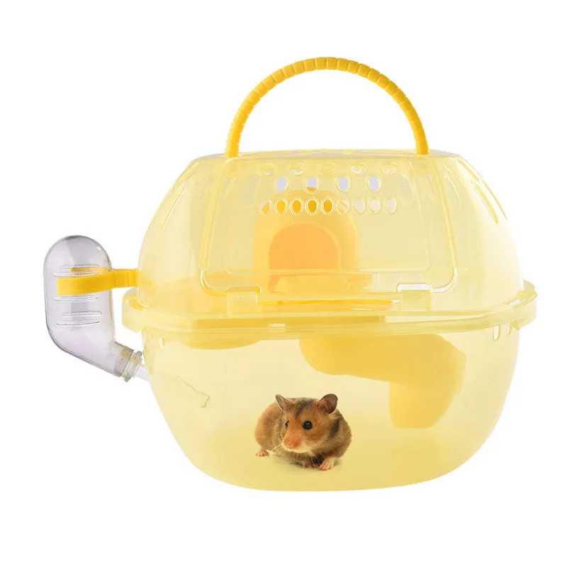 Plastic Transparent Hamster Cage