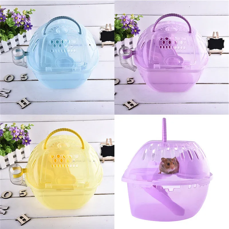 Plastic Transparent Hamster Cage