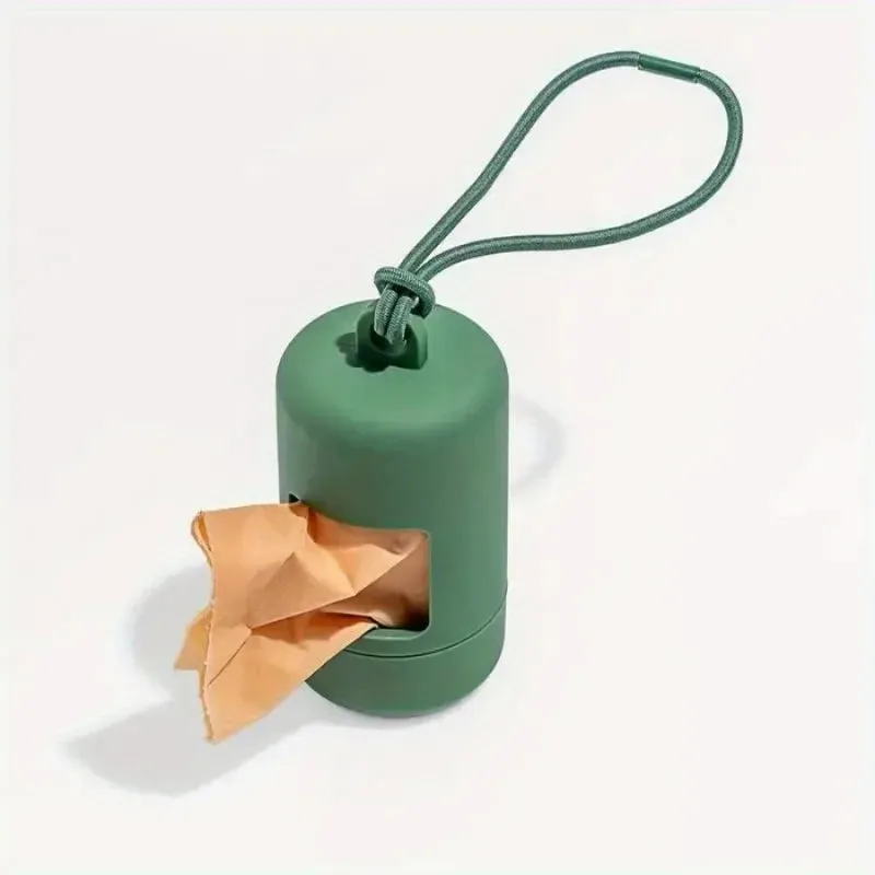 Portable Dog Pet Waste Bag Dispenser | Mini Pet Cleaning Garbage Bag Organizer Home Kitchen Supplies