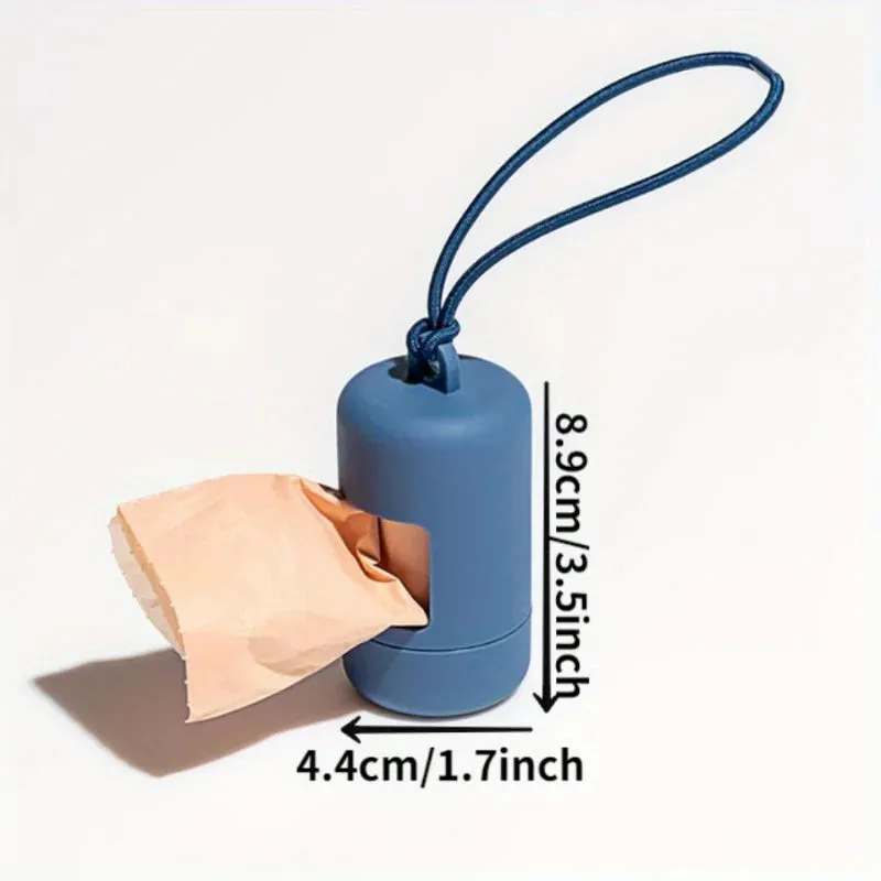 Portable Dog Pet Waste Bag Dispenser | Mini Pet Cleaning Garbage Bag Organizer Home Kitchen Supplies