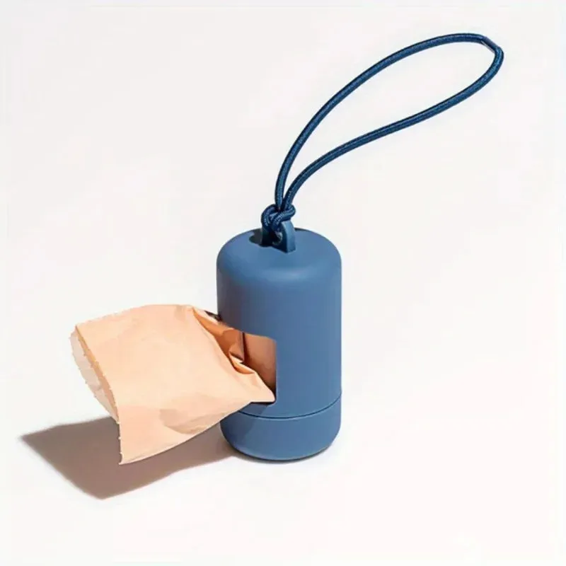 Portable Dog Pet Waste Bag Dispenser | Mini Pet Cleaning Garbage Bag Organizer Home Kitchen Supplies
