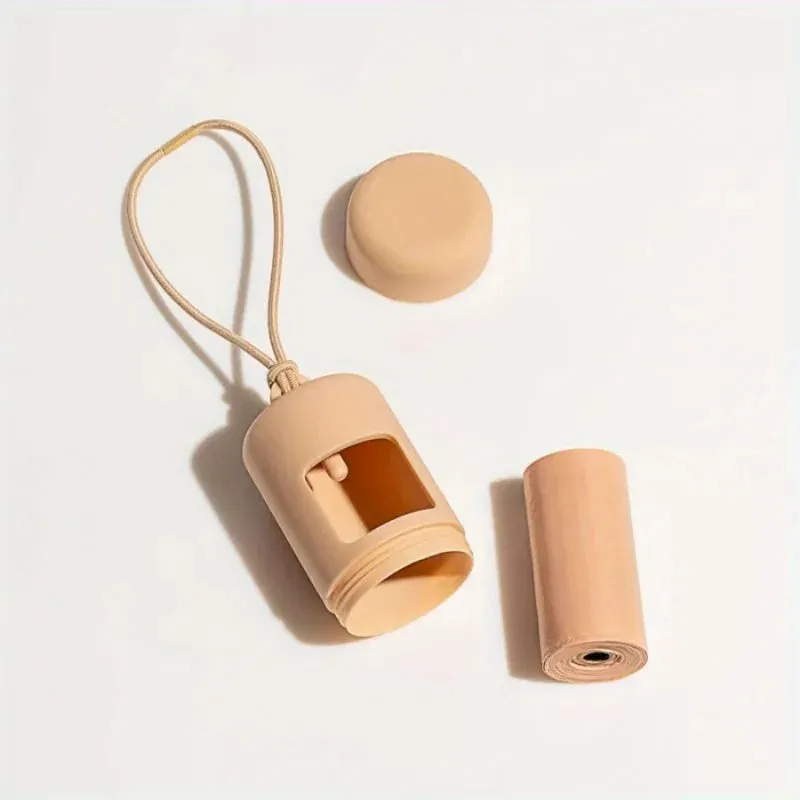 Portable Dog Pet Waste Bag Dispenser | Mini Pet Cleaning Garbage Bag Organizer Home Kitchen Supplies