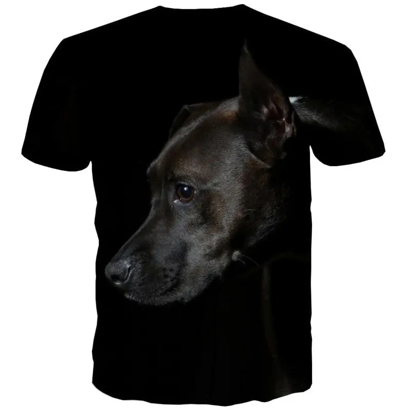 shirt dog Puppy Cute animal Cool big Smart dogs Cool men's art costume