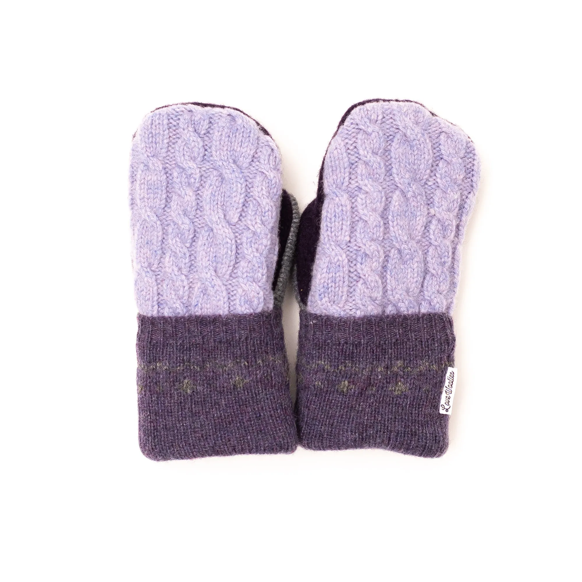 Small Kid's Wool Sweater Mittens | The Doll House
