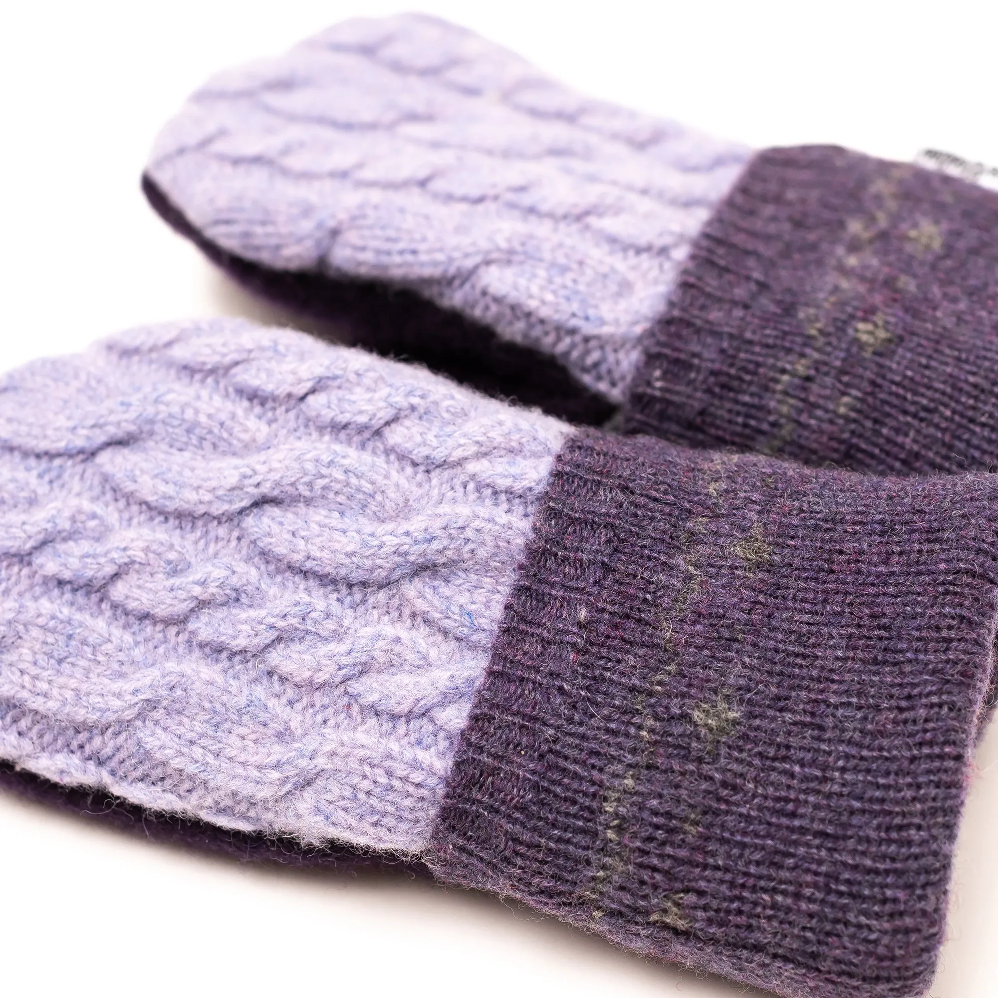 Small Kid's Wool Sweater Mittens | The Doll House