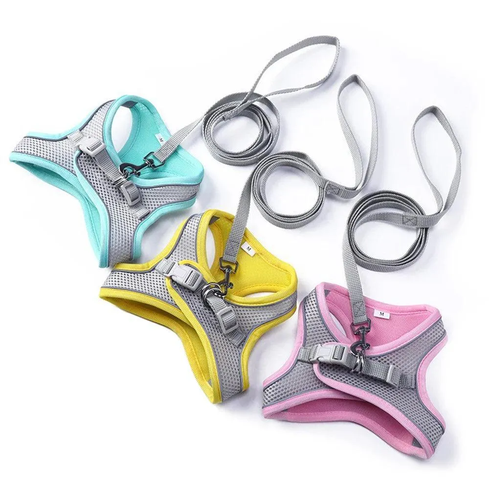 Sofy Breathable Cat Harness and Leash