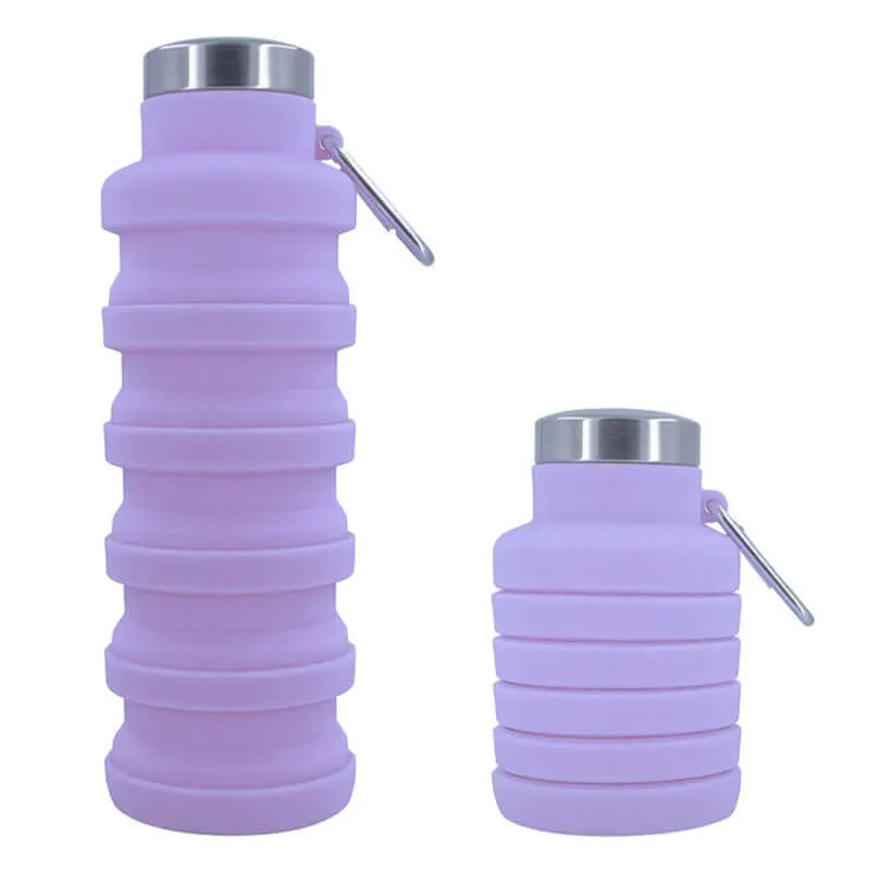 Stay Hydrated on the Go: Innovative Portable Silicone Water Bottle - Retractable, Folding Design Perfect for Travel, Outdoor Activities, and Sports - Collapsible, Eco-Friendly Coffee Cup for All Your Adventures