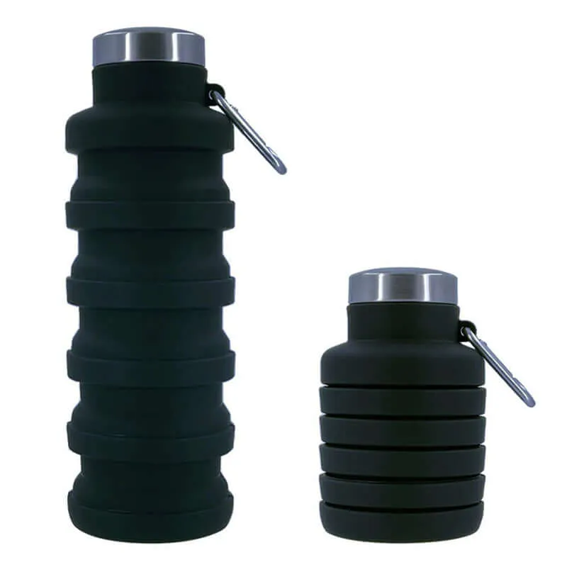 Stay Hydrated on the Go: Innovative Portable Silicone Water Bottle - Retractable, Folding Design Perfect for Travel, Outdoor Activities, and Sports - Collapsible, Eco-Friendly Coffee Cup for All Your Adventures