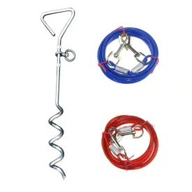 Steel Wire Dog Leashes