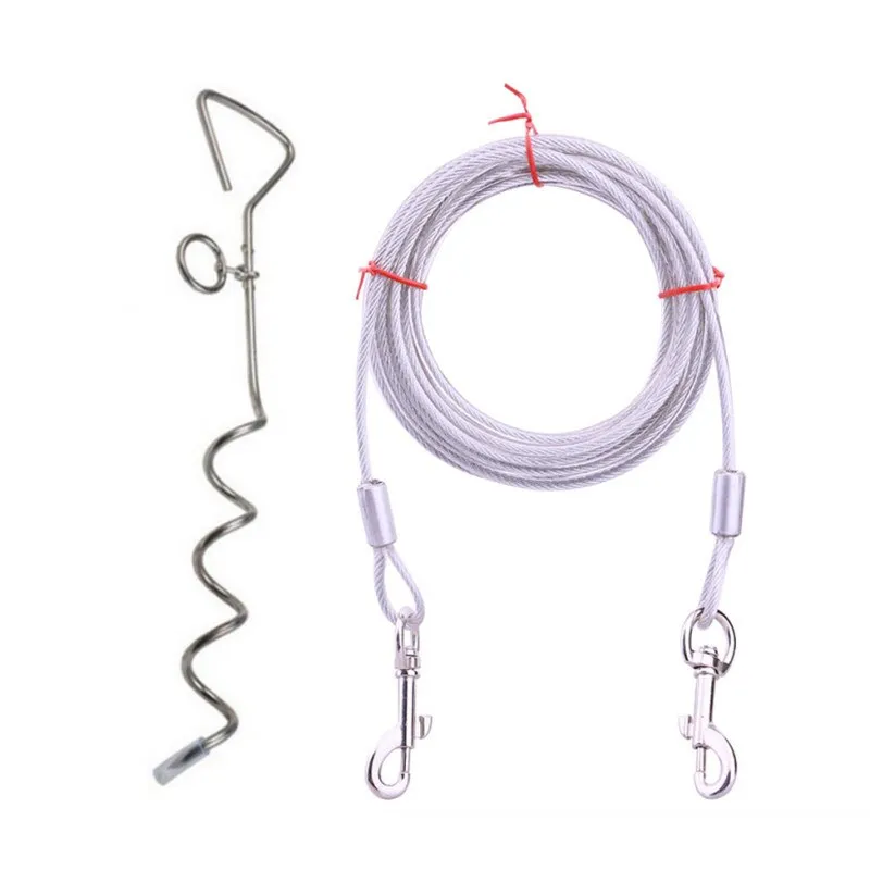 Steel Wire Dog Leashes
