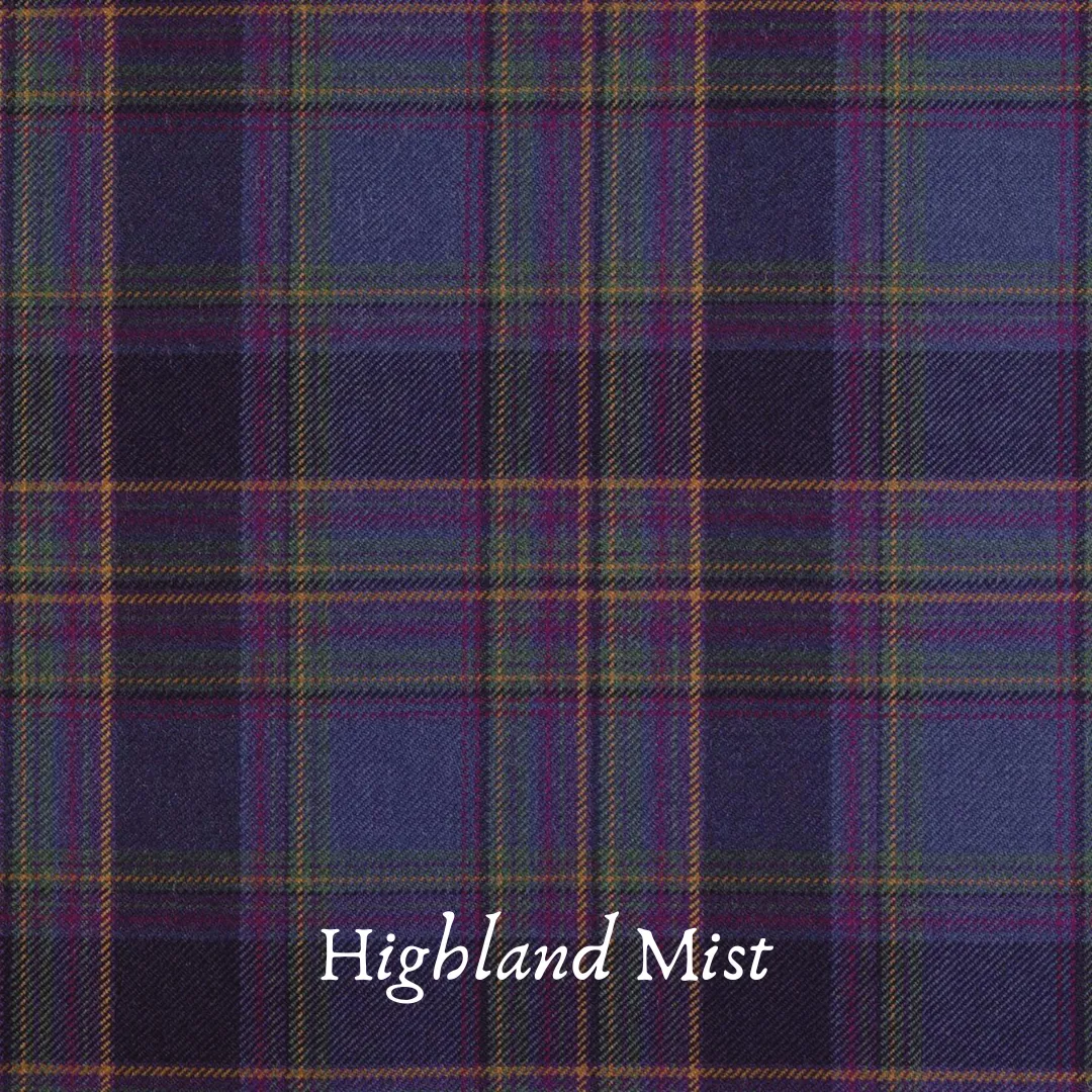 Tartan & Leather Dog Lead