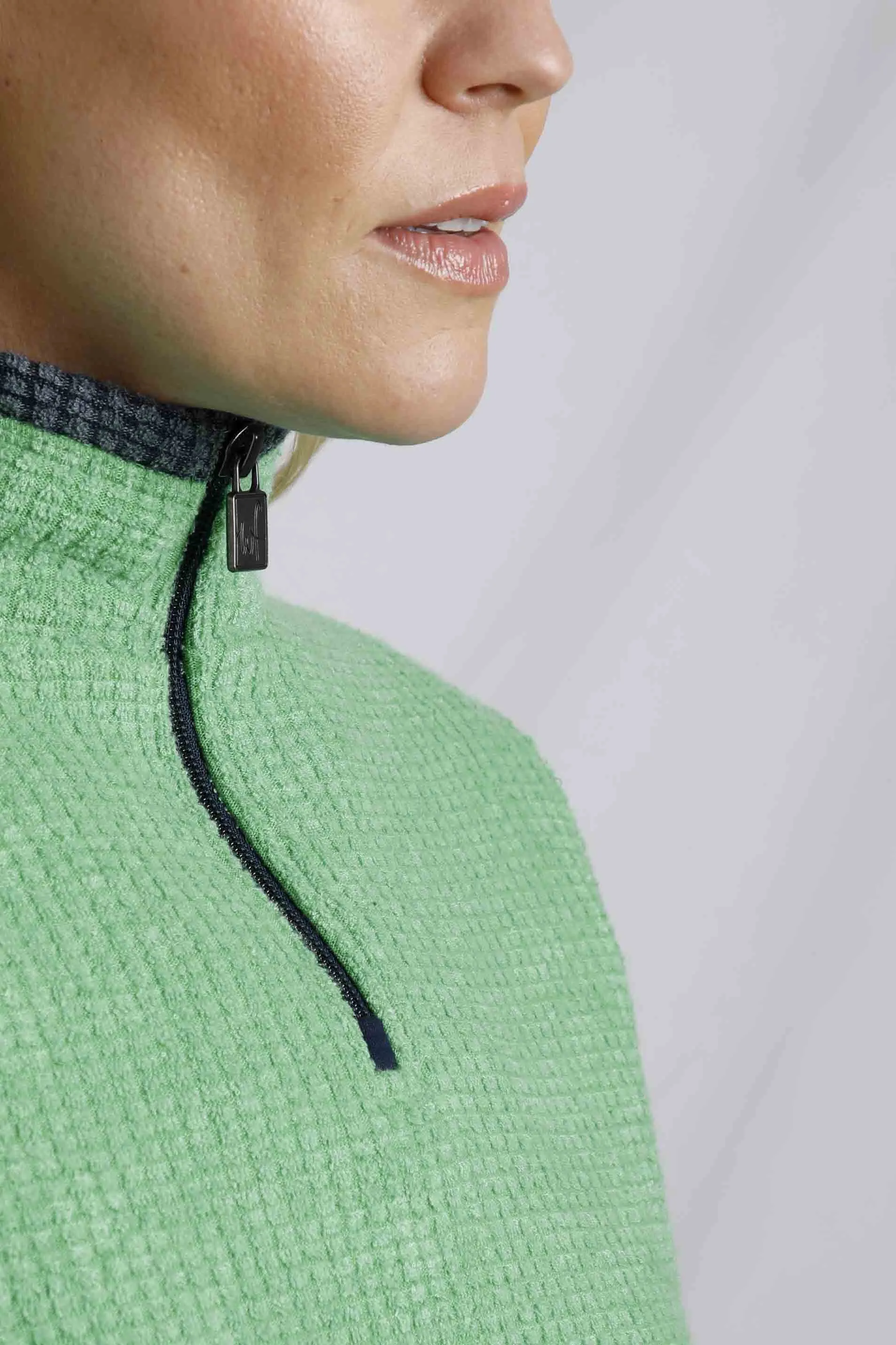 Weird Fish Beyonce Fleece- Grass