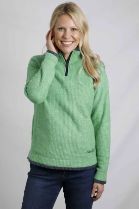 Weird Fish Beyonce Fleece- Grass